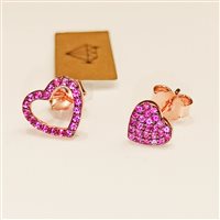 Orecchini Vidali Gioielli Donna in Argento Zircone ORAR-31-34 - ORAR-31-34